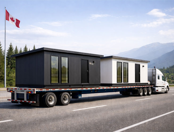 Flexobuild home on the beach